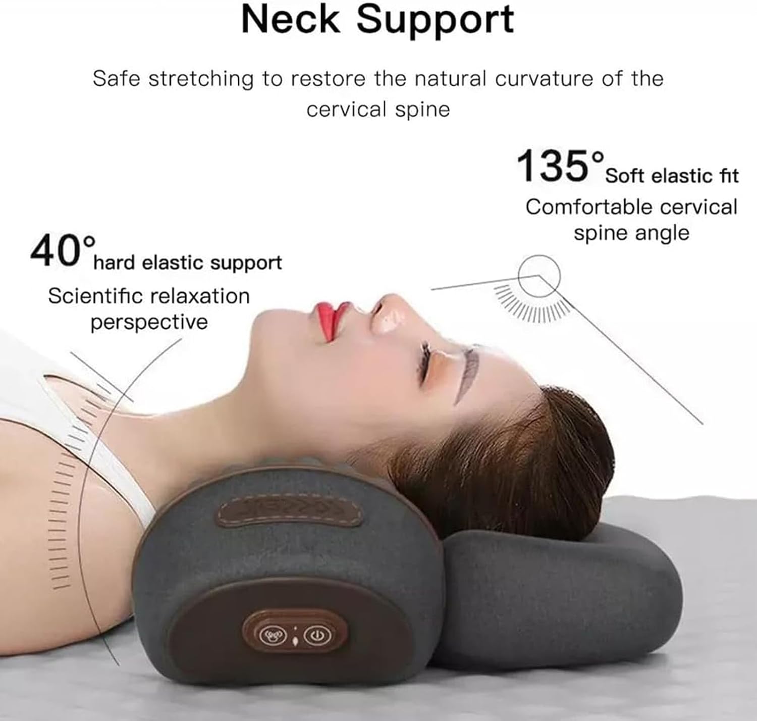 Electric Vibration Massager Cervical Pillow
