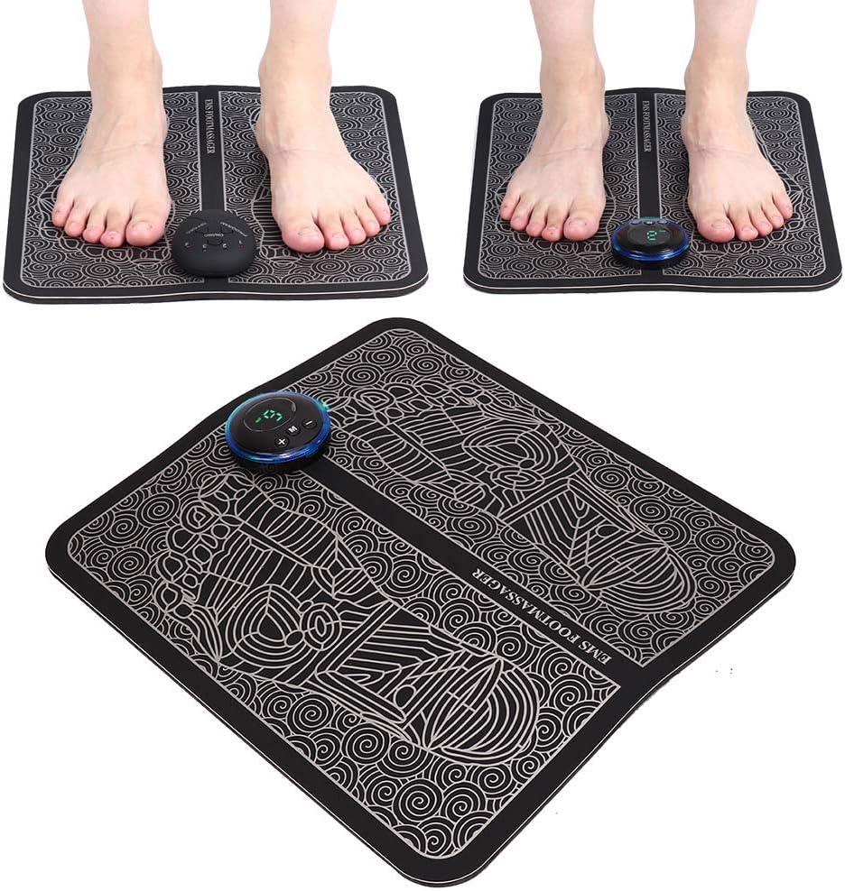 EMS Foot Massage Mat with Acupoints Stimulator