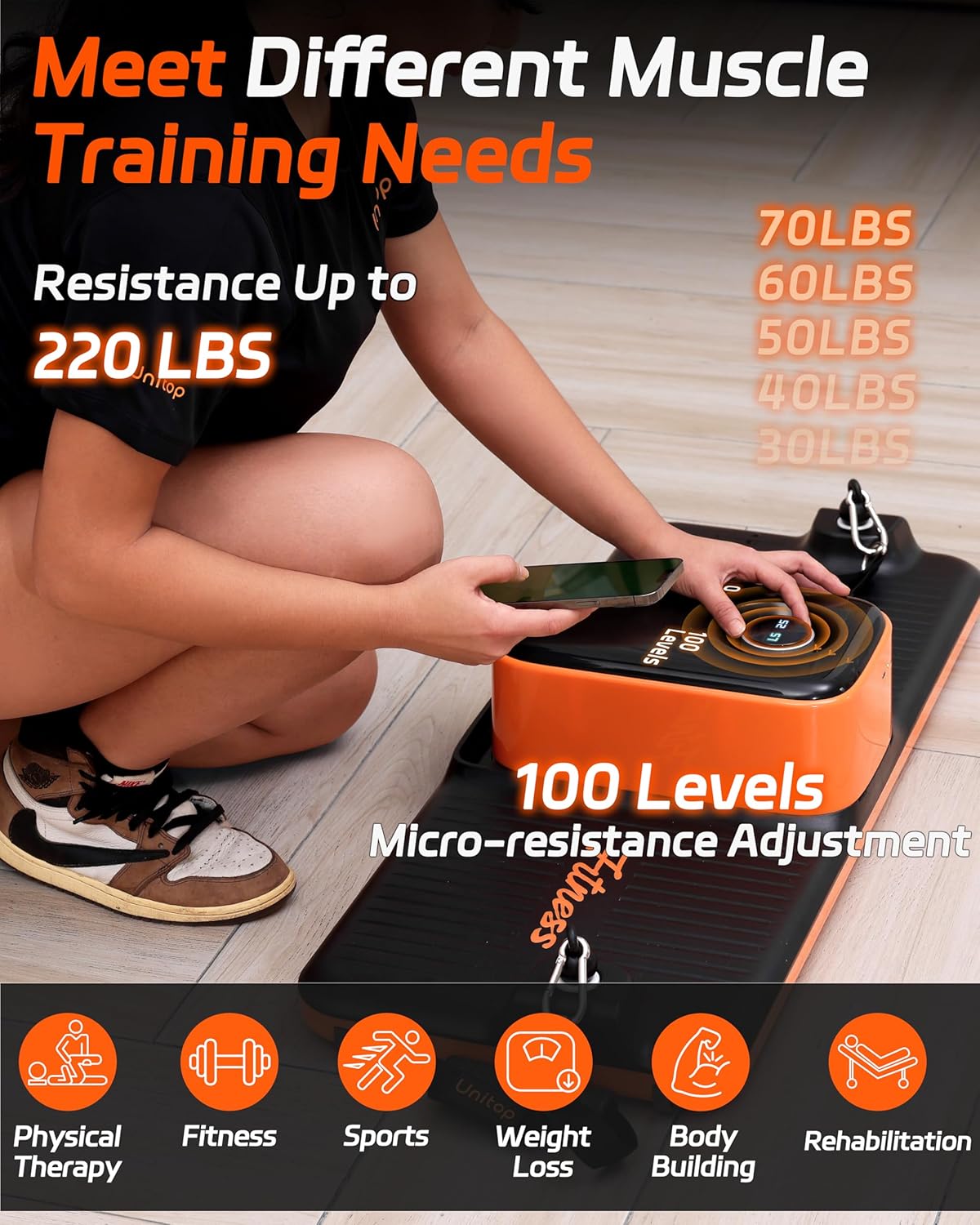 Smart Home Gym Workout Cable Machine – U-Trainer